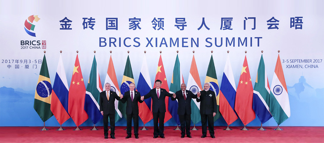Xiamen, Cina 3RD -5th Settembre 2017, il 9 BRICS 